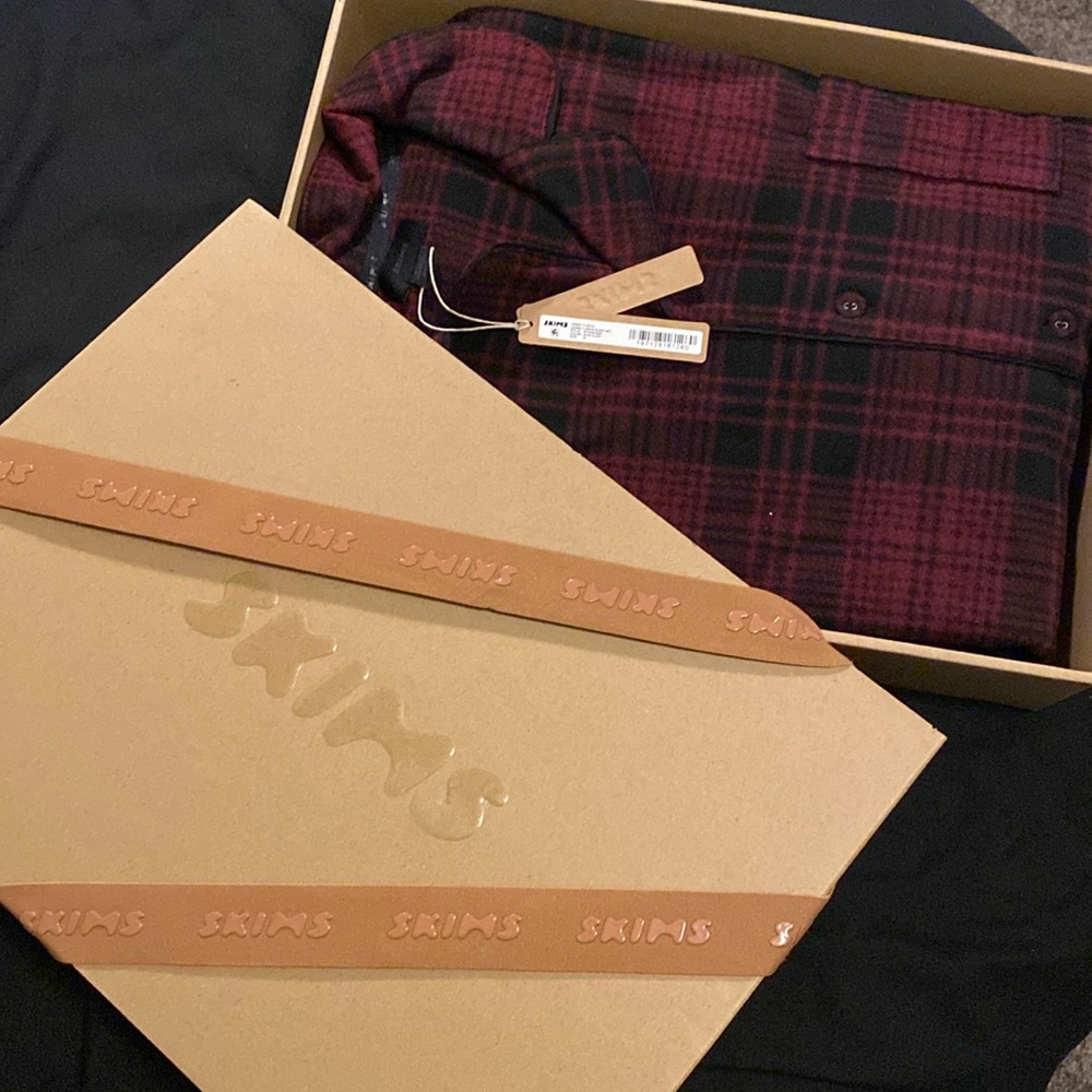 Skims fleece sleep wear set